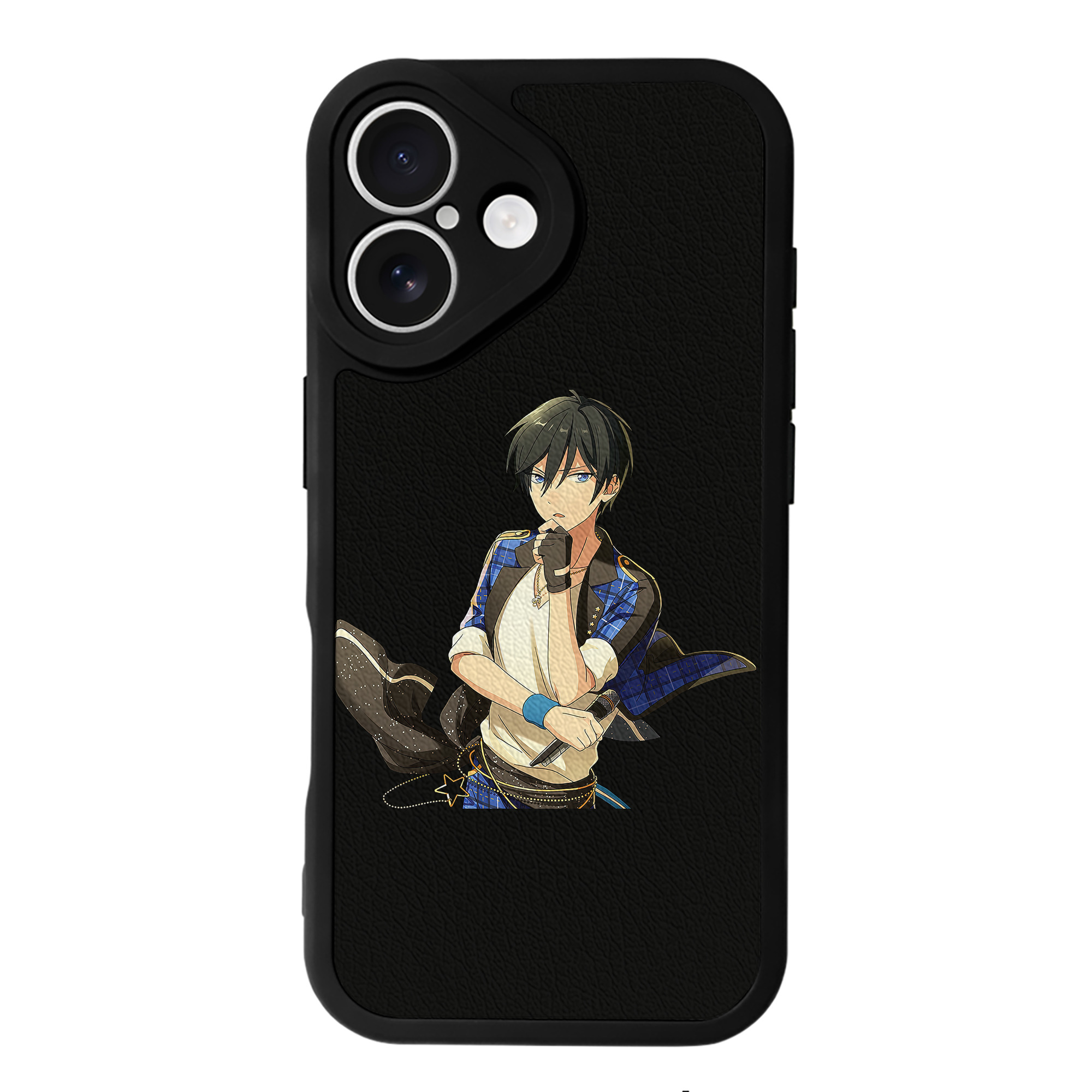 （画像用） あんさんぶるスターズ! Ensemble Stars 【iPhone 16シリーズ対応】シリコンスマホケース（レザー調） 材質：シリコン